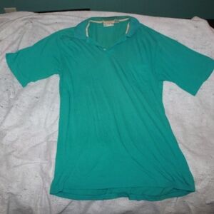 Vintage Trent Sport Men's Light Green Short Sleeve Golf Polo Shirt Size XXL